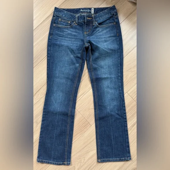 American Rag Jeans Cie Boot Womens Sz 1S (28x29) Low Rise - Picture 1 of 6